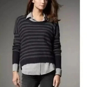 Vince Wool & Camel Blend Slouchy Knit Sweater